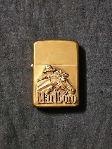 Zippo lighter marlboro man - x,