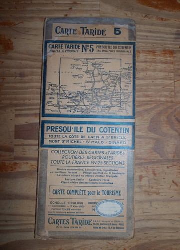 Carte taride presqu ile - carte, presqu'ile