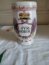 Pot à pharmacie faïence