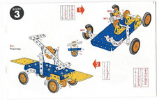 MECCANO, manuel d'instruction Boîte 3, Code N° 0000 1.9.1. 467