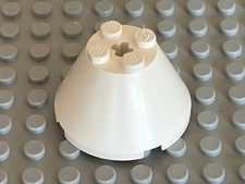 LEGO White Cone 4x4x2 ref