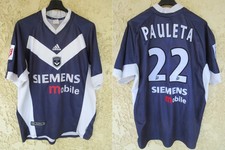 Maillot GIRONDINS DE BORDEAUX 2002 vintage PAULETA 22 ADIDAS jersey LNF shirt L