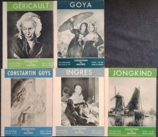 Collection des Maîtres 5 volumes Géricault / Goya ... éditions Braun & Cie