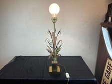 Lampe aux Roseaux Style Maison Charles , Jansen .... 1970