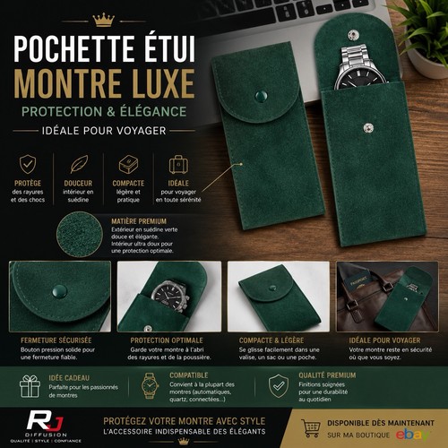Pochette etui boite - boite, velours