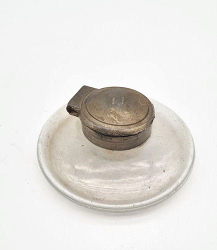 Ancien encrier verre - en,
