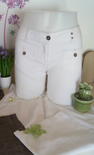 Vêtement occasion femme : Pantalon en Lin blanc " Cache Cache " - T : 36