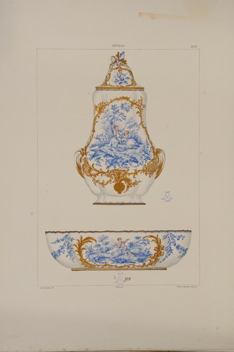 Gravure originale porcelaine - gravure,
