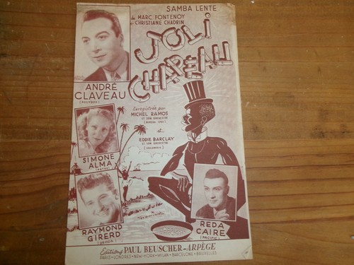 Ancienne partition joli - ancienne,