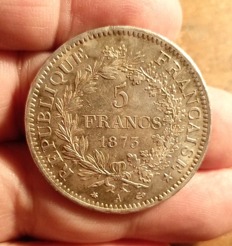 Monnaie française 5 - (696),