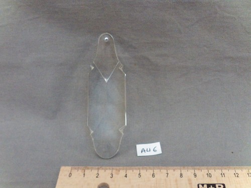Pampille lustre verre - de,