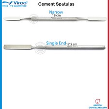 Dentaire Ciment Spatule Étroit S/E Amalgame Mixage Heidemann Séparation Spatule