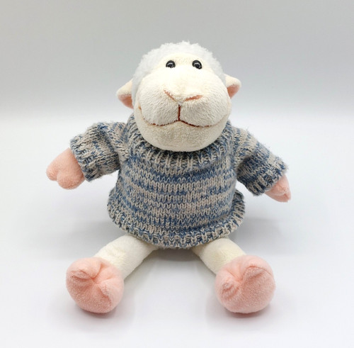 Peluche doudou mouton blanc