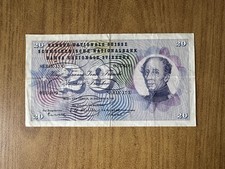 Billet Suisse 20 Francs 18 12