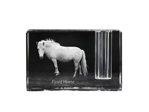 Cheval fjord porte plume - cheval, porte-plume