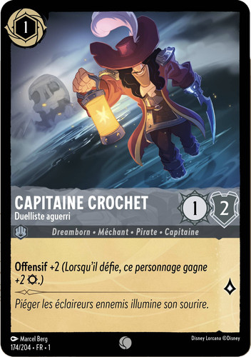 Capitaine crochet duelliste - crochet,