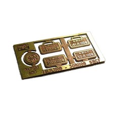 Plaques pour locomotive à