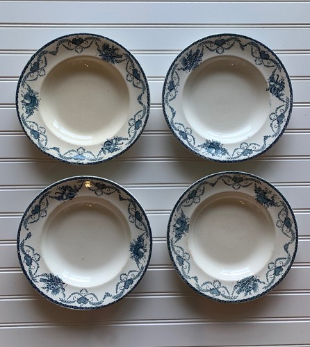 Antique french longwy - longwy, pottery