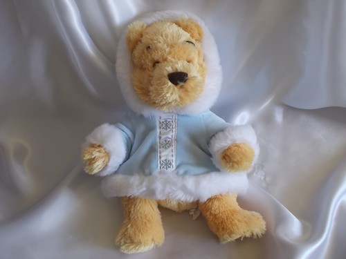 Doudou ourson winnie veste - doudou, l'ourson