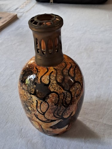 Lampe berger signée gehel - lampe,