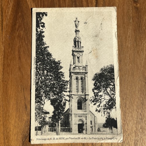Postcard cpa vezelise la - postcard,
