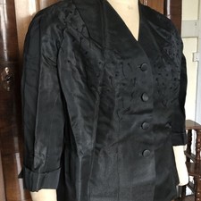 Ancienne Veste Noire Tailleur