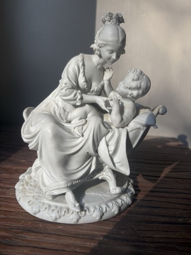 Groupe ancien porcelaine - groupe,
