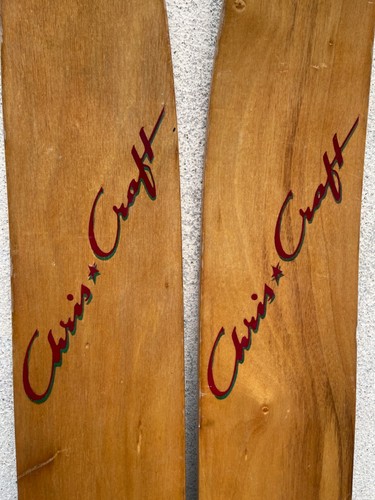 Ski nautique vintage bois - vintage,