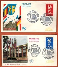 1958-FDC-2 Enveloppes