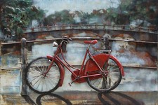 Art mural vintage vélo - art,