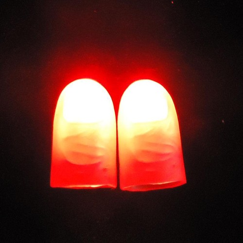 2pcs magic light finger - 2pcs,