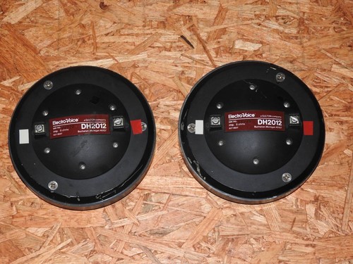 Paire pilotes electro voice - de,