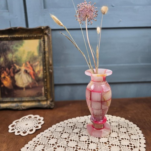 Vase soliflore vintage - , pierre
