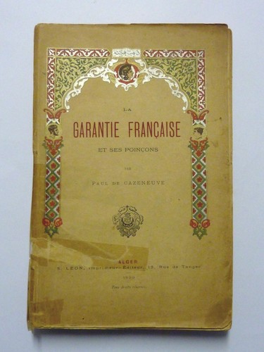 1899 garantie française et - garantie,