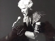 JOHNNY HALLYDAY : photo  pas de repro d époque 24cm/18cm