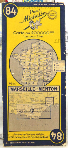 Carte routière michelin - carte,