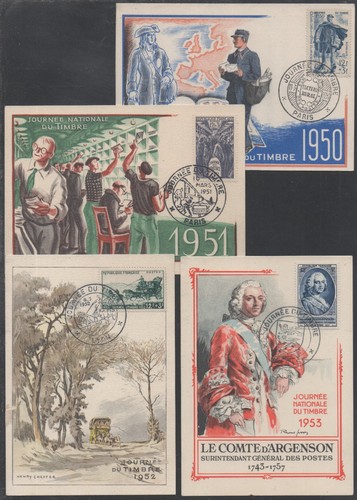 Journee timbre 1950 - du, /1950-61