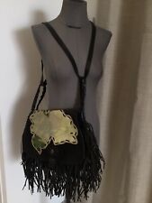 Superbe sac bandoulière cuir franges Valentino Tbe authentique piece rare