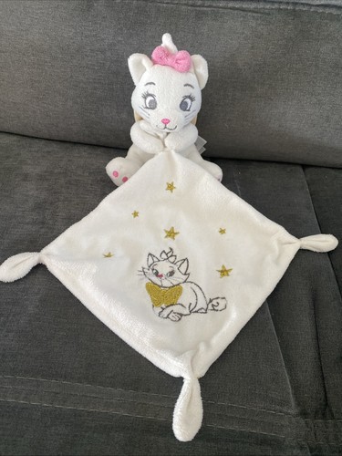 Doudou plat blanc aristochats - blanc,