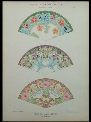 Mimard decors assiettes - mimard,,