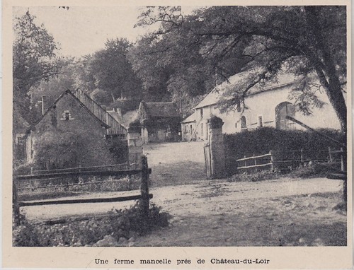 1936 une ferme mancelle - --,