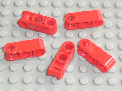 Lego technic red axle - technic,