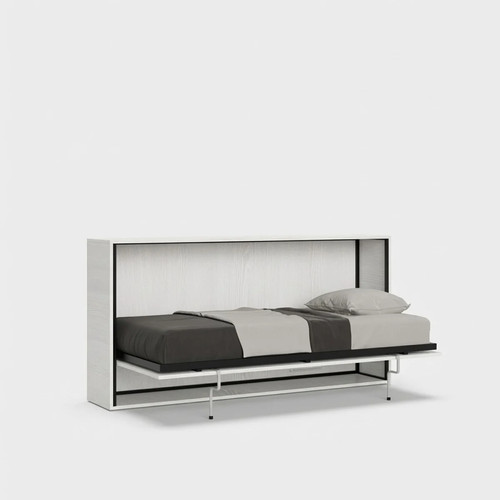 Lit escamotable simple avec