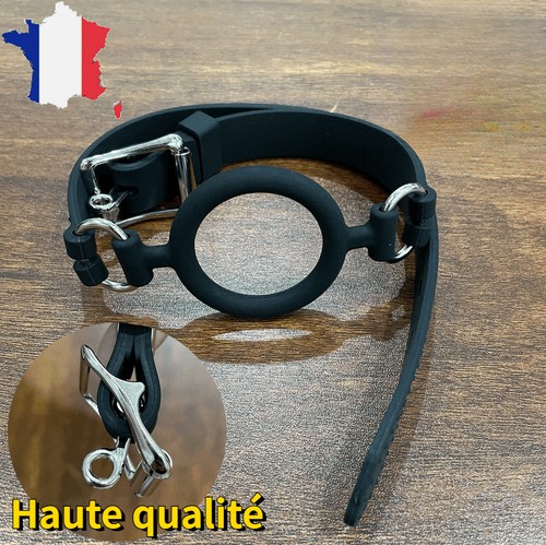 Noir bouche baillon gag - bouche,