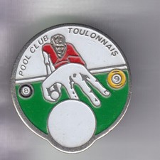 RARE PINS PIN'S .. SPORT BILLARD SNOOKER CLUB TEAM  POOL TOULON 83 ~D4