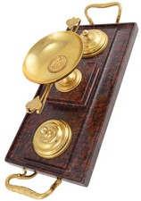 Encrier kaminuhr empire clock - encrier,