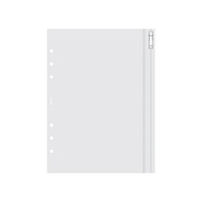 FILOFAX Enveloppe zippée format A5 coloris transparent
