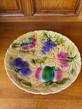 Ancienne Assiette Barbotine