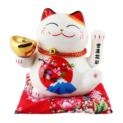 Chat chanceux signe - , porte