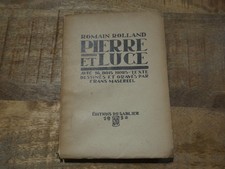 Pierre et Luce Rolland, Romain; Frans Masereel 1920